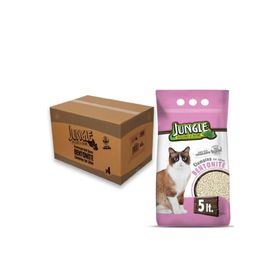 Jungle Bentonit Natural 4x5 lt Topaklanan Kedi Kumu