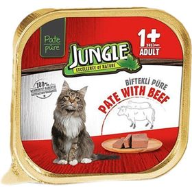 Jungle Dana Etli Ezme 6x100 gr Yetişkin Kedi Konservesi