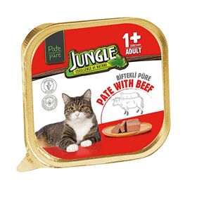 Jungle Dana Etli Püre 100 gr Yetişkin Kedi