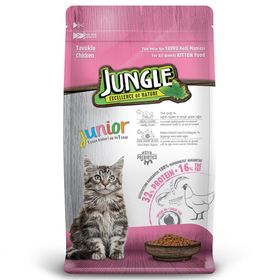 Jungle Junior Tavuklu 15 kg Tüm Irklar İçin Yavru Kedi Maması
