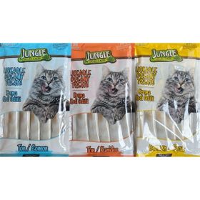 Jungle Kedi Krema Tavuk Somon Karides 1x14 gr Ödül Maması