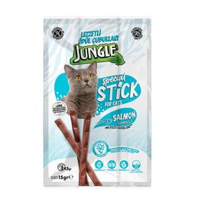 Jungle Kedi Stick Somonlu 3x5 gr Kedi Ödül Maması