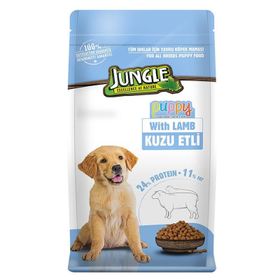 Jungle Kuzu Etli 15 kg Yavru Köpek Maması