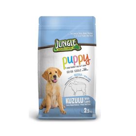 Jungle Kuzu Etli 4x2.5 kg Yavru Köpek Maması
