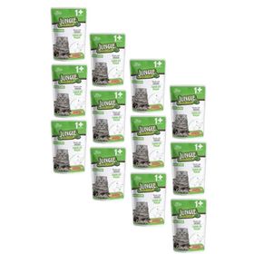 Jungle Pouch Gravy Soslu Tavuklu 12x100 gr Konserve Yetişkin Kedi Maması