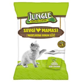 Jungle Sokak Kedileri İçin 100 gr Kedi Sevgi Maması