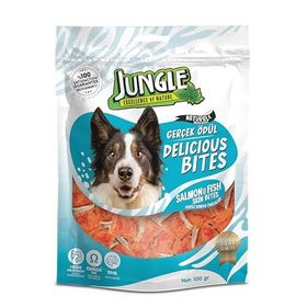 Jungle Somon Dilimleri 100 gr Köpek Ödül Maması