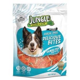 Jungle Somon Dilimleri 100 gr Köpek Ödül Maması