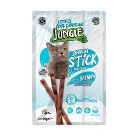 Jungle Sticks 5 gr Somonlu Kedi Ödül Çubuğu