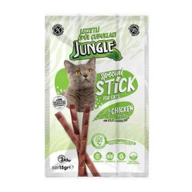 Jungle Sticks 5 gr Tavuklu Kedi Ödül Çubuğu