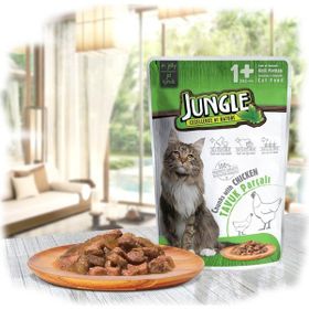Jungle Tavuklu Pouch 100 GR Yaş Kedi Maması
