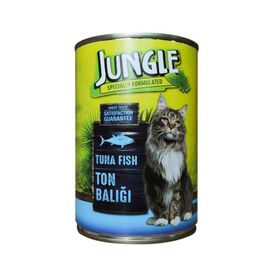 Jungle Ton Balıklı 415 gr Kedi Konserve Maması