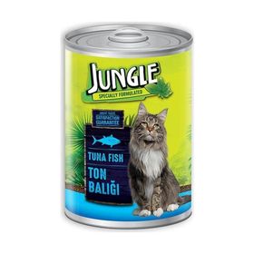Jungle Ton Balıklı 6x415 gr Kedi Konserve