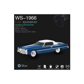 Junglee Cadillac Eldorado Nostaljik Araba Şeklinde Lacivert Bluetooth Speaker
