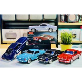 Junglee WS-1967 Klasik Mustang Model Araba Beyaz Bluetooth Hoparlör