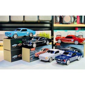 Junglee WS-1967 Klasik Mustang Model Araba Mavi Bluetooth Hoparlör
