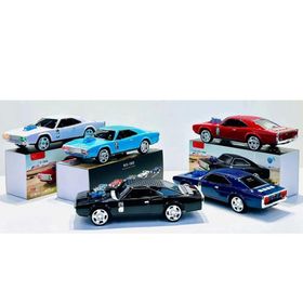 Junglee WS-1968 Klasik Dodge Challenger Model Araba Beyaz Bluetooth Hoparlör