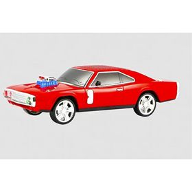 Junglee WS-1968 Klasik Dodge Challenger Model Araba Kırmızı Bluetooth Hoparlör