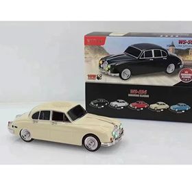 Junglee WS-596 Klasik Jaguar Model Araba Bej Bluetooth Hoparlör