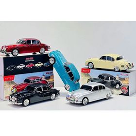 Junglee WS-596 Klasik Jaguar Model Araba Bej Bluetooth Hoparlör