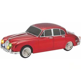 Junglee WS-596 Klasik Jaguar Model Araba Kırmızı Bluetooth Hoparlör
