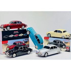 Junglee WS-596 Klasik Jaguar Model Araba Mavi Bluetooth Hoparlör