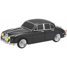 Junglee WS-596 Klasik Jaguar Model Araba Siyah Bluetooth Hoparlör