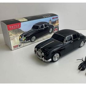 Junglee WS-596 Klasik Jaguar Model Araba Siyah Bluetooth Hoparlör