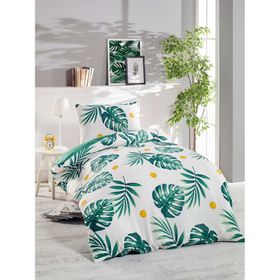 Junior Monstera Yeşil Tek Kişilik Nevresim Seti