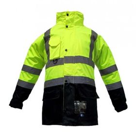 Junior Sarı Lacivert 5 Parça İçi Çıkmalı Parka