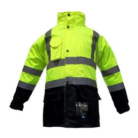 Junior Sarı Lacivert 5 Parça İçi Çıkmalı Parka