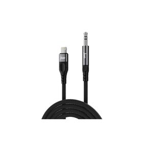 Juo 1 mt Lightning to 3.5 mm Jack Aux Stereo TRS Ses Kablosu