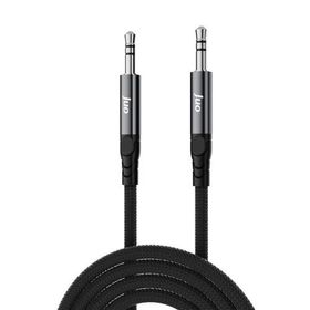 Juo 1 mt Stereo 3.5 mm TRS Jack Örgülü Aux Ses Kablosu