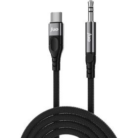 Juo 1 mt USB Type-C to 3.5 mm Jack Aux Stereo TRS Ses Kablosu
