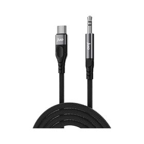 Juo 1 mt USB Type-C to 3.5 mm Jack Aux Stereo TRS Ses Kablosu