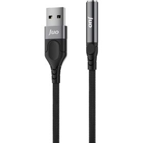 Juo 3.5 mm USB-A to Jack Kulaklık Mikrofon Aux Dönüştürücü Harici Ses Kartı