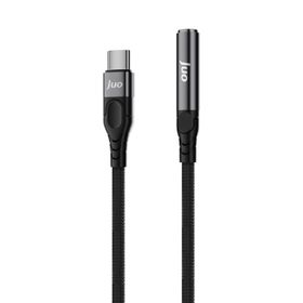 Juo 3.5 mm USB Type-C to Jack Aux Kulaklık Mikrofon Çevirici Dönüştürücü Adaptör Kablo