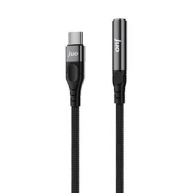 Juo 3.5 mm USB Type-C to Jack Aux Kulaklık Mikrofon Çevirici Dönüştürücü Adaptör Kablo