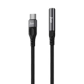 Juo 3.5 mm USB Type-C to Jack Aux Kulaklık Mikrofon Çevirici Dönüştürücü Adaptör Kablo