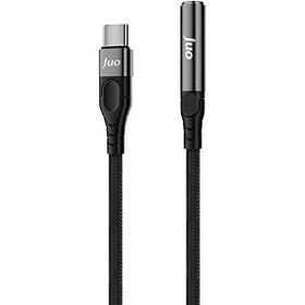 Juo 3.5 mm USB Type-C to Jack Aux Kulaklık Mikrofon Çevirici Dönüştürücü Adaptör Kablo