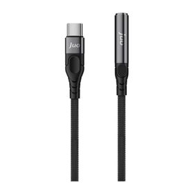Juo 3.5 mm USB Type-C to Jack Aux Kulaklık Mikrofon Çevirici Dönüştürücü Adaptör Kablo