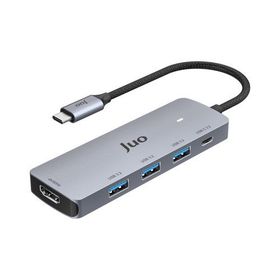 Juo 5 GBPS 100W 4K 60 Hz HDMI USB 3.2 Type-C Çoklayıcı Hub