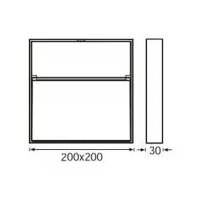 Jupiter LW453 3000K Led Bahçe Aplik