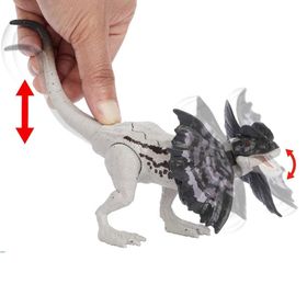 Jurassic World HLN63-HLN70 Dilophosaurus Hareketli Dinozor Figürleri