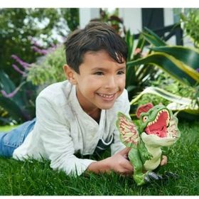Jurassic World HNT65 Uncaged Sesli İnteraktif Dilophosaurus Figürü