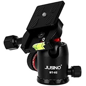 Jusino BT-02 Siyah Profesyonel Tripod Kafası