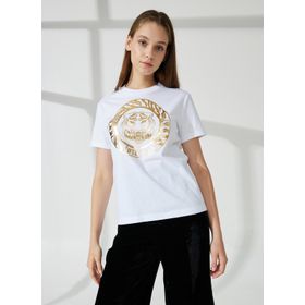 Just Cavalli 74PBHF03 Beyaz Kadın T-shirt