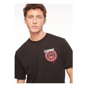 Just Cavalli 75OAHG03 Siyah Erkek T-shirt