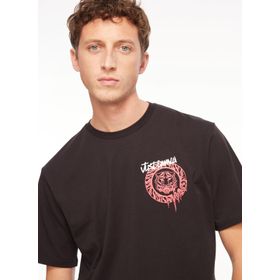 Just Cavalli 75OAHG03 Siyah Erkek T-shirt