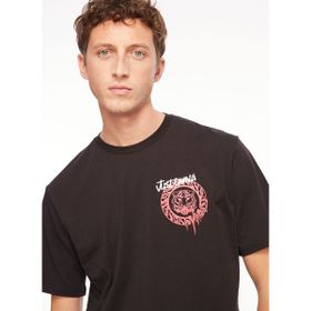 Just Cavalli 75OAHG03 Siyah Erkek T-shirt